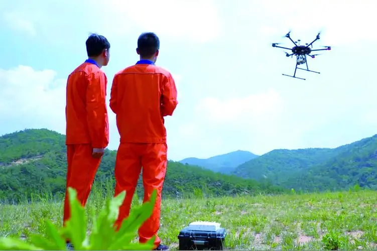 雷山无人机倾斜摄影巡检拍摄
